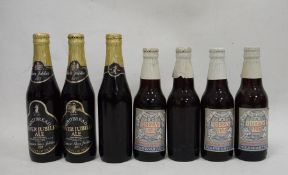 Seven bottles of 1977 Silver Jubilee ale