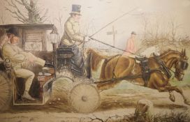 John Leech  Colour print 