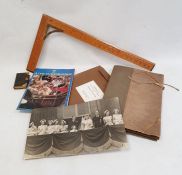 Quantity of ephemera to include royal postcards, photographs, in black tin box