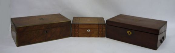 Two writing slopes and one further box (3)