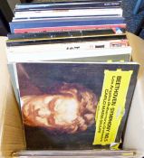 Large collection of LP's, mainly classical (1 box)