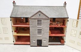 Large wooden doll's house