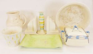 Arthur Wood jug, a Poole pottery teapot together with various china and ceramics (5 boxes)