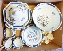 Adams Ironstone part-dinner service (2 boxes)