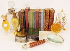 Wedgwood Ulander powder turquoise teapot, cups and saucers, various collector's plates, a small