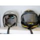 Schuberth limited edition carbon-fibre crash helmet, a Shoei safety helmet, a vintage Bell Super - Image 2 of 2