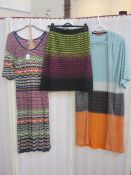 Missoni M dress, a Missoni M wool skirt and a Missoni full-length evening jacket (3)