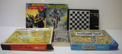 Games Workshop role play board games 'Rogue Trooper', 'Judge Dredd', Waddington 'Nature Path'