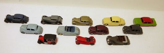 Small quantity of Dinky Toys diecast models to include 'Dinky Toys Austin Somerset', 'Dinky Toys