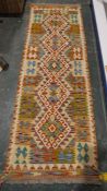 Chobi kilim runner, 203cm x 61cm