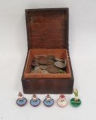 Quantity of assorted foreign coinage, etc