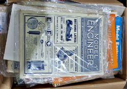 Large collection of The Woodworker and The Model Engineer Magazines (2 boxes)