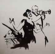 Eni Griffin Black and white print 