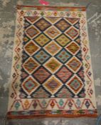 Chobi kilim, 124cm x 81cm