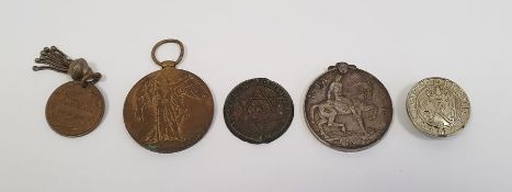 Two WWI medals, a Civilisation medal and a Kings medal, awarded to Corp Sgt S Hayward RAMC and