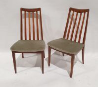 Set of eight mid century modern teak G-Plan chairs (8) Condition ReportSome surface scratches and