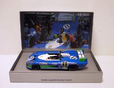 Spark model by Minimux diecast model, Matra-Simca MS 670 B, no. 11, Winner Le Mans