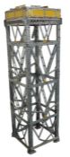 Large Meccano tower 120cm X 36cm