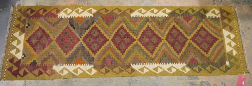 Maimana kilim runner, 196cm x 62cm