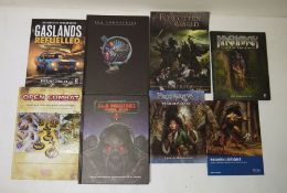 Various wargaming books to include:  - Broken Legions rulebook  - Forgotten world rulebook   -