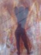 Carol O'Toole Monoprint etching 'Pow Wow II' limited edition 1/1, 38.5 x 29.5 cms Winifrid Pickard (