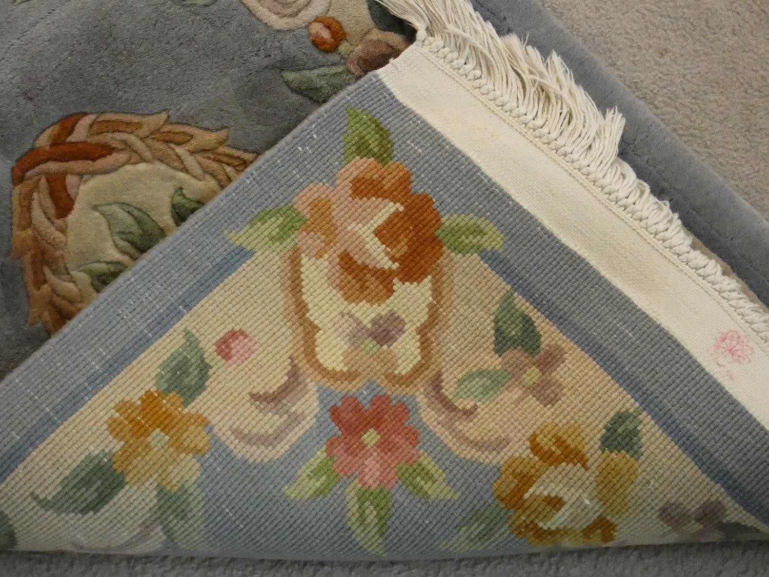 A Bakhtiar rug with central foliate panels within complementary triple borders along with a - Image 8 of 8