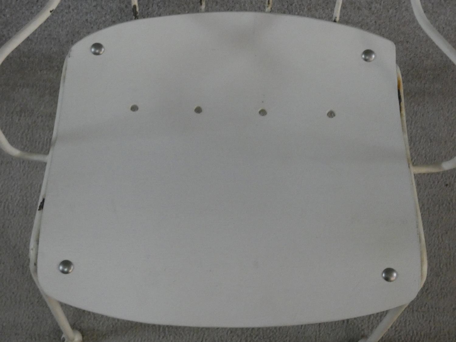 A pair of C.1950 Ernest Race antelope chairs, seats in moulded and laminated plywood. H.80cm - Image 4 of 4