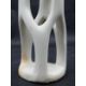 A collection of three carved and pierced soapstone figure groups. H.29cm - Image 4 of 9