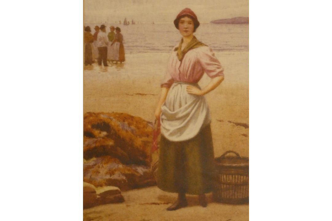 After Ralph Todd (1856-1932) A pair of framed and glazed prints, "The Call" and "The boats are - Image 5 of 6