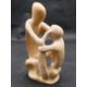 A collection of three carved and pierced soapstone figure groups. H.29cm - Image 7 of 9