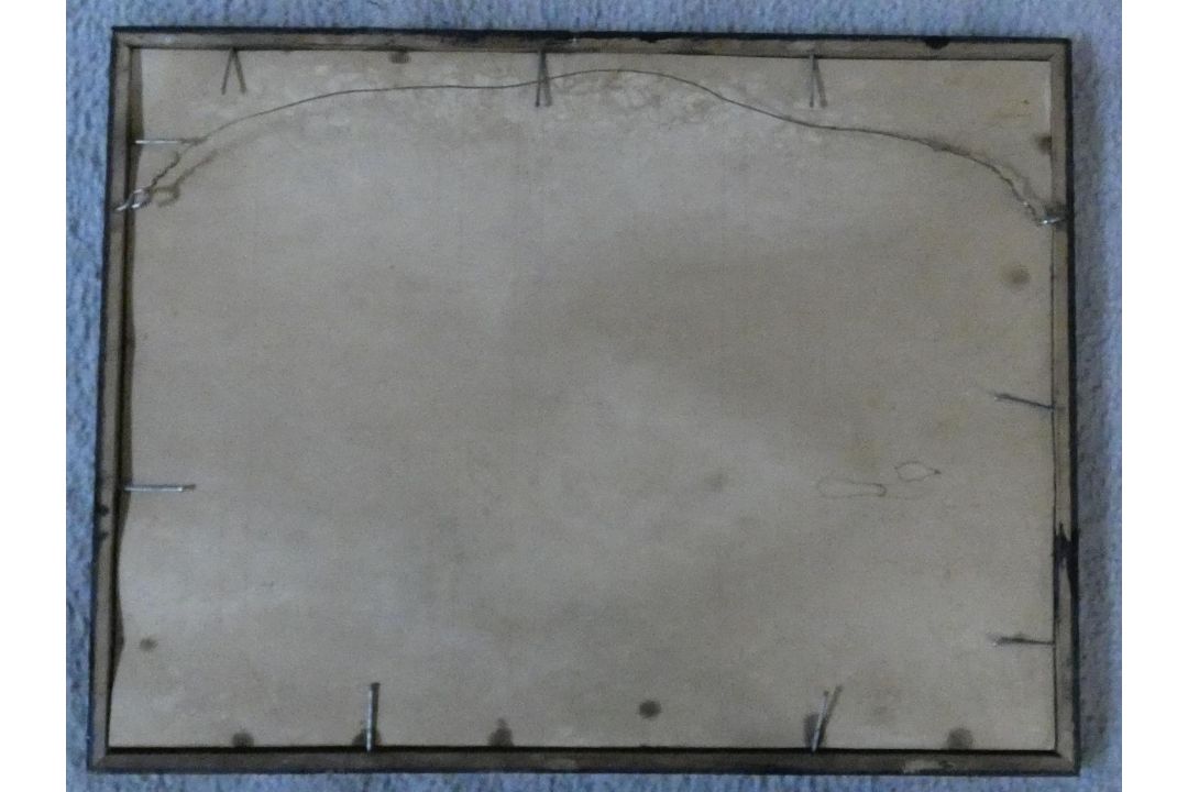 A framed and glazed antique etching of Tom Molineaux vs Tom Cribb along with a ink drawing on - Image 10 of 10