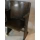 A row of seven vintage theatre seats with laminated plywood backs and seats and painted seat - Image 2 of 5