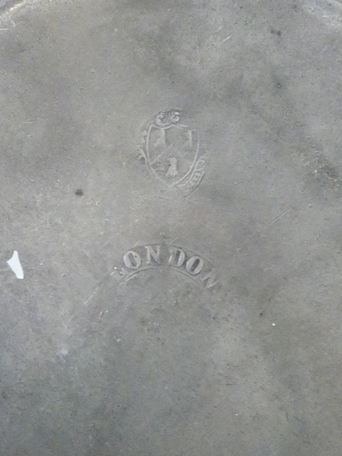 A collection of antique pewter items. Including plates, measures, pepper shaker, jug and tankards. - Image 7 of 27