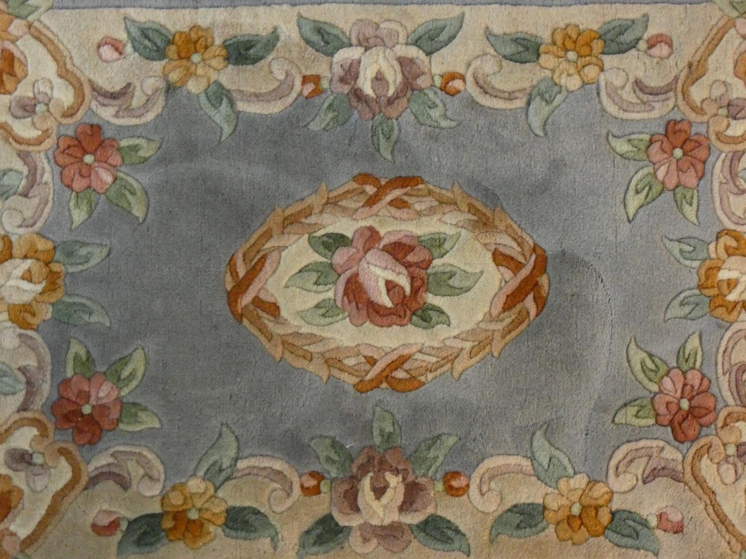 A Bakhtiar rug with central foliate panels within complementary triple borders along with a - Image 6 of 8