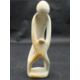 A collection of three carved and pierced soapstone figure groups. H.29cm - Image 5 of 9