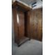 A mid century early Georgian style burr walnut wardrobe with panel door enclosing hanging space on - Image 5 of 10