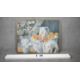 A framed still life oil on canvas, signed Funke and dated. H.59 W.75 - Image 5 of 5