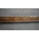 A George II mid 18th century pine breakfront chimney piece architrave carved with acanthus, egg and - Image 7 of 8