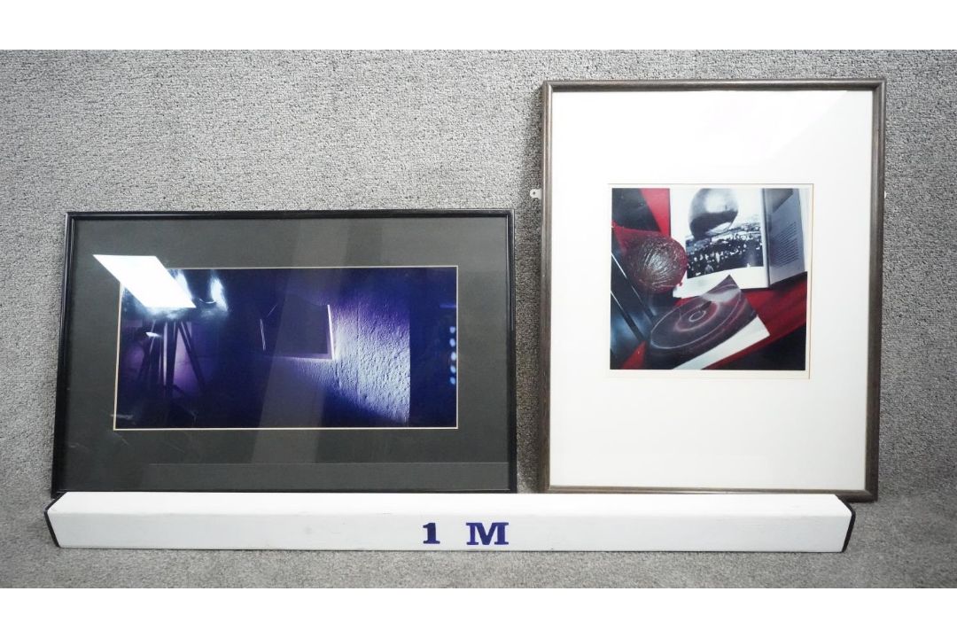 Two framed and glazed photographic abstract prints by Valerie Josephs. H.61 W.49 - Image 8 of 8