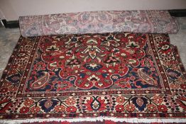 A LARGE RUG approx 207 x 305 cm