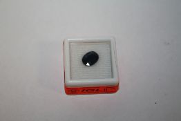 AN IGL CERTIFIED OVAL CUT 2.5CT SAPPHIRE