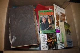 A LARGE BOX OF ASSORTED BOOKS