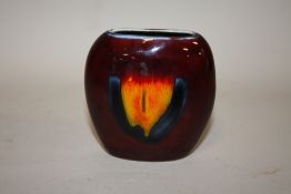 A SMALL ANITA HARRIS PURSE VASE