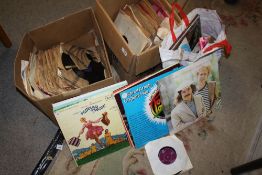 A COLLECTION OF LP RECORDS, 78 AND 7