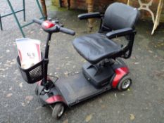 A PRIDE MOBILITY PRODUCTS LTD MOBILITY SCOOTER