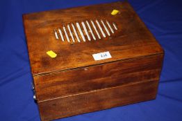 A VINTAGE MAHOGANY CASED TONEX RECORD PLAYER