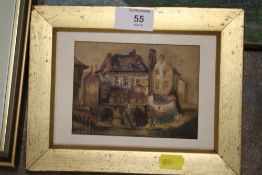 SEVEN ASSORTED PAINTINGS AND PASTELS