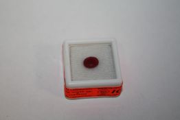 AN IGL CERTIFIED 2.25CT RUBY