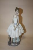 A LARGE NAO BALLERINA FIGURE