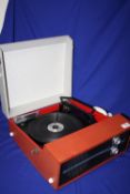A RETRO BSR PORTABLE RECORD PLAYER
